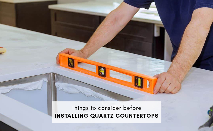 quartz countertops installation