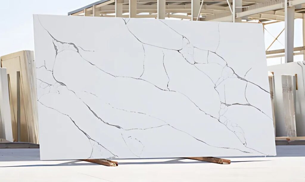 White Quartz for Kitchen Countertops