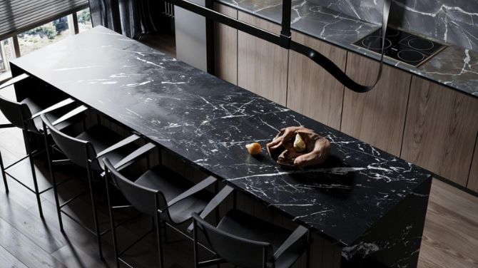 Dark Quartz Countertops